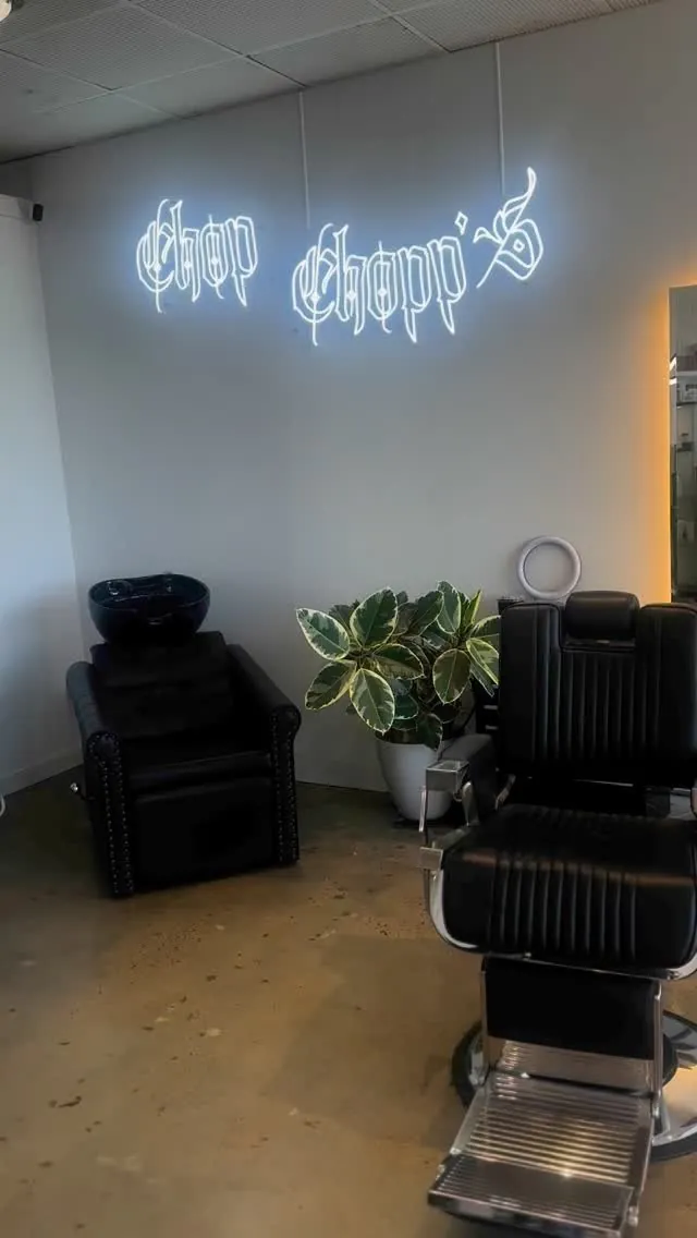The chair at Chop Chopp's Barbershop, Underdale